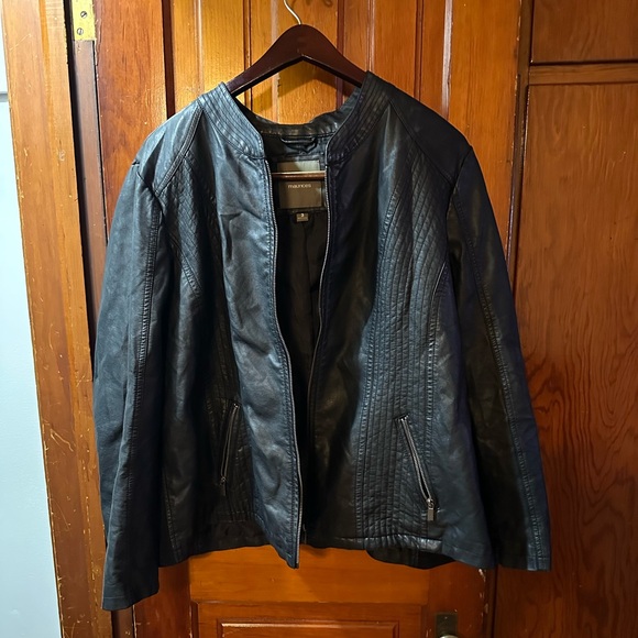 Maurices Jackets & Blazers - Maurice’s Plus Size faux leather jacket!